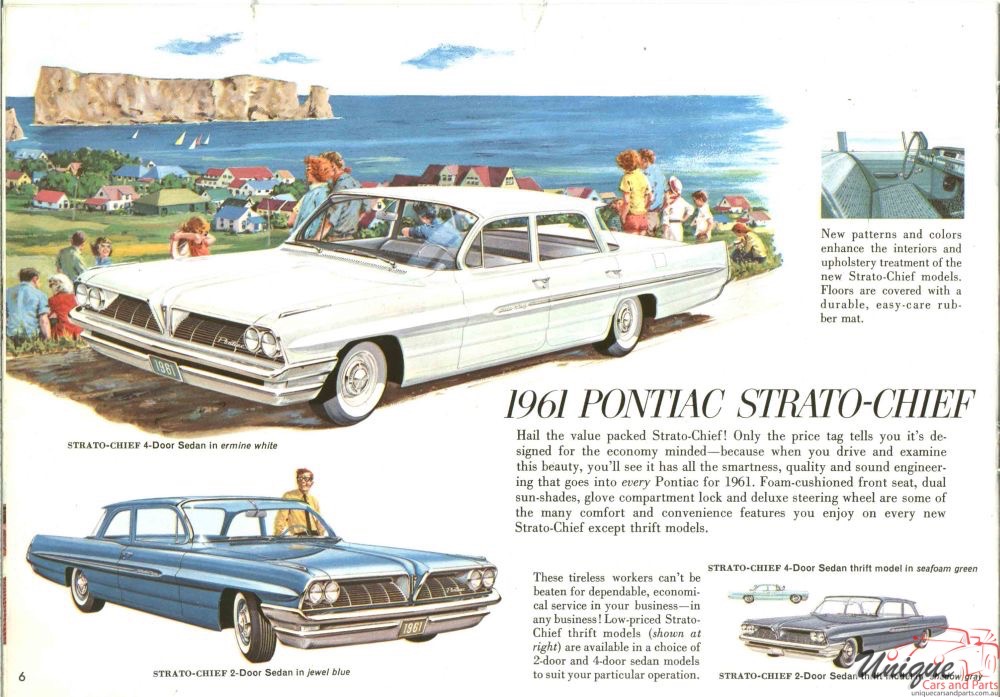 1961 Pontiac 6 Canada Brochure Page 8